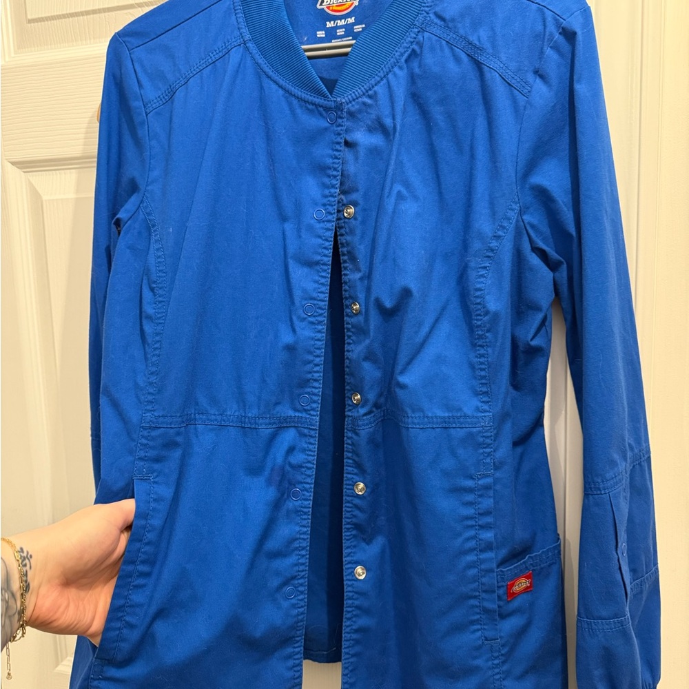 Dickies Royal Blue Scrub sweater/jacket